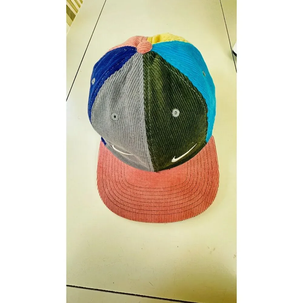 Nike x Sean Wotherspoon Air Max 1/97 Corduroy Pinwheel Hat Cap VNDS Rare
